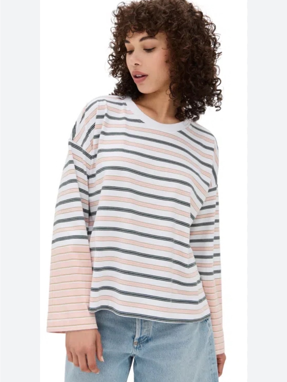 Madewell Easy Crewneck Long-Sleeve Tee